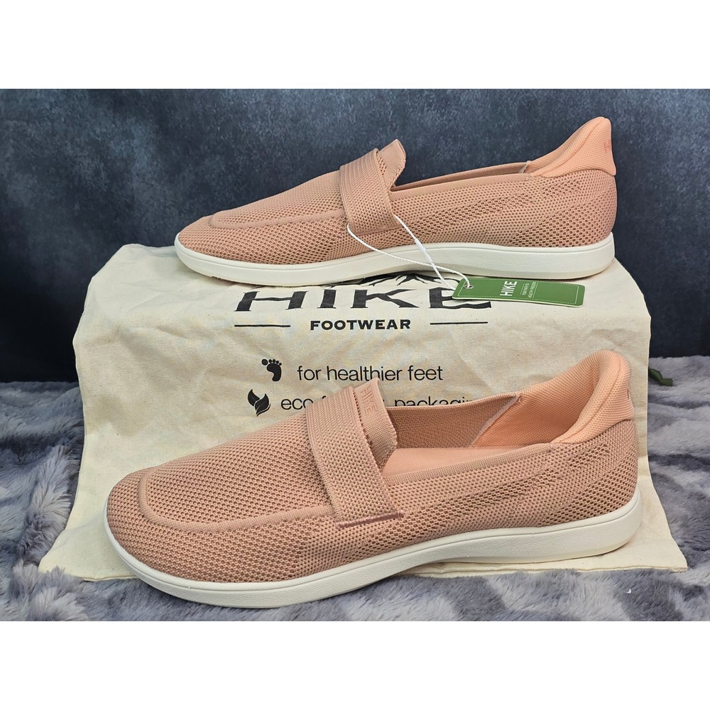 NWT Hike Footwear Valenza Dusty Rose Barefoot Mesh Slip On Loafer EU 39.5 US 9